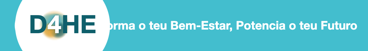 Banner D4HE: Transforma o teu Bem-Estar, Potencia o teu Futuro